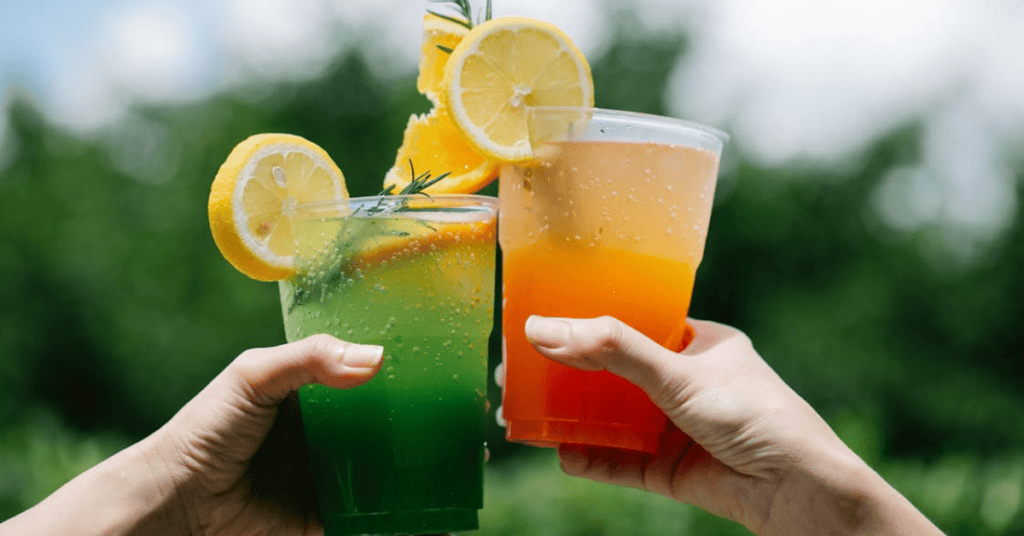 refreshing non-alcoholic drinks for sober summer