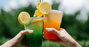 refreshing non-alcoholic drinks for sober summer